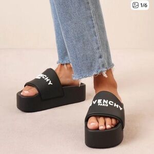 Givenchy Shoes Women’s Givenchy Sandals Designer Platform Sandals Slides 38
